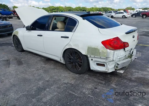 2011 Infiniti G37 Journey z USA, uszkodzony, nr VIN JN1CV6AP4BM300782